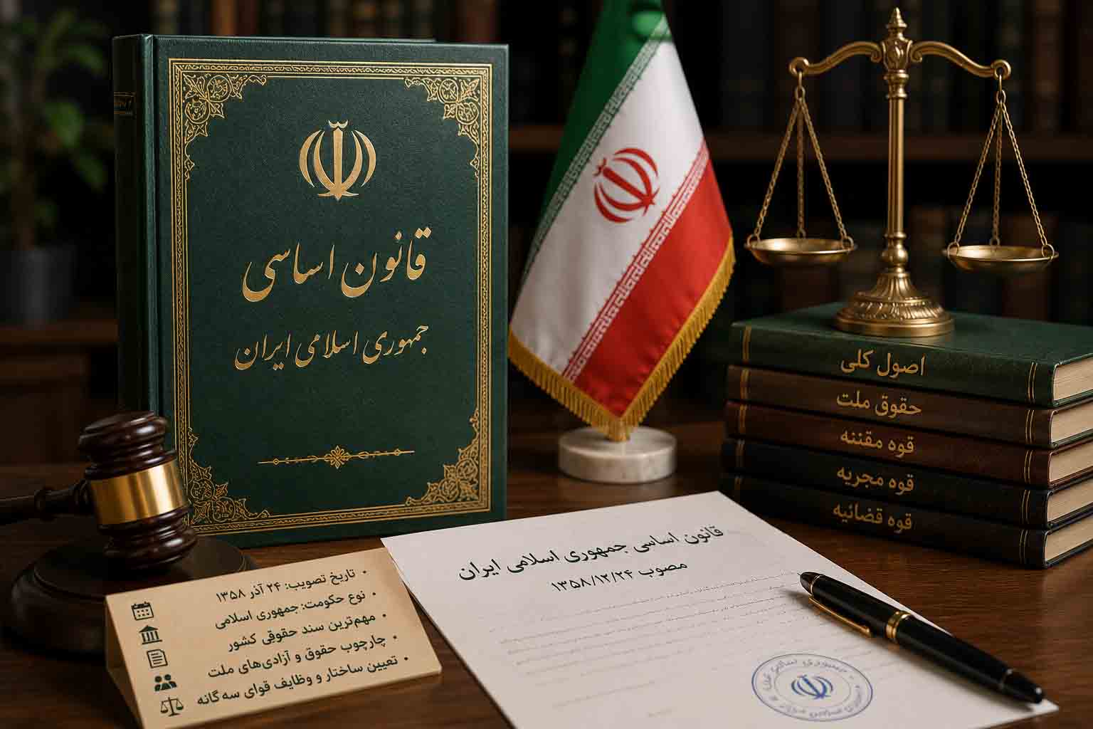 قانون اساسی ایران و تاریخ تصویب مهمترین سند حقوقی کشور