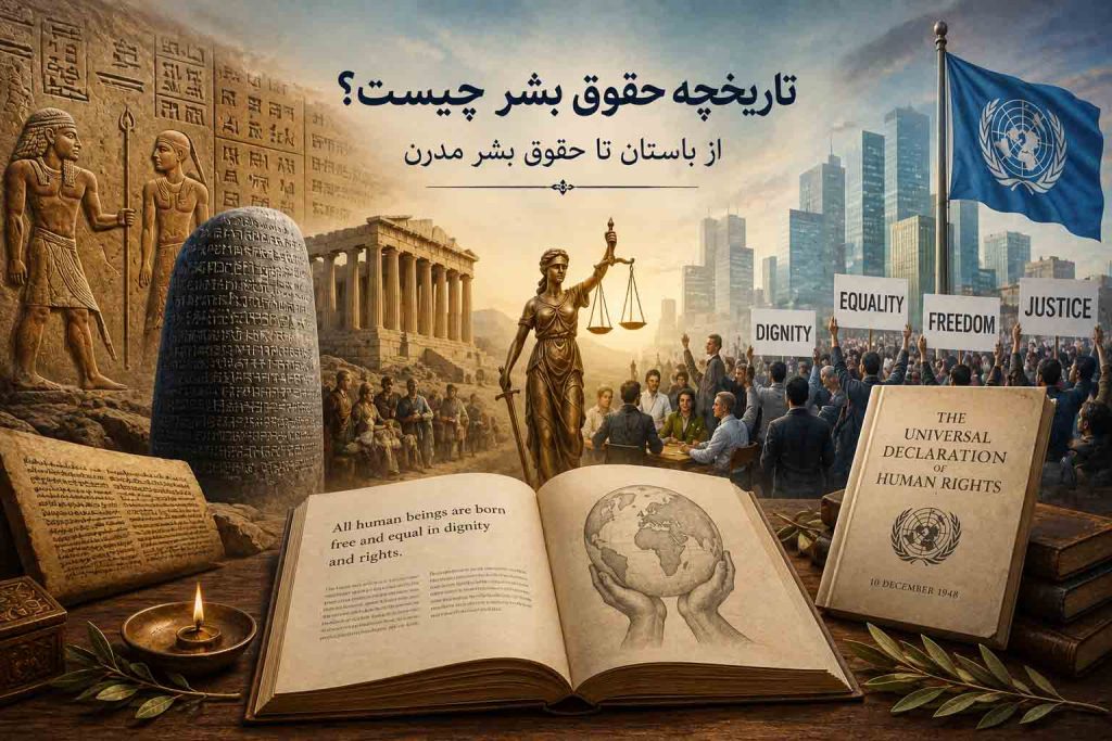 تاریخچه شکل‌گیری و تحول حقوق بشر در جهان