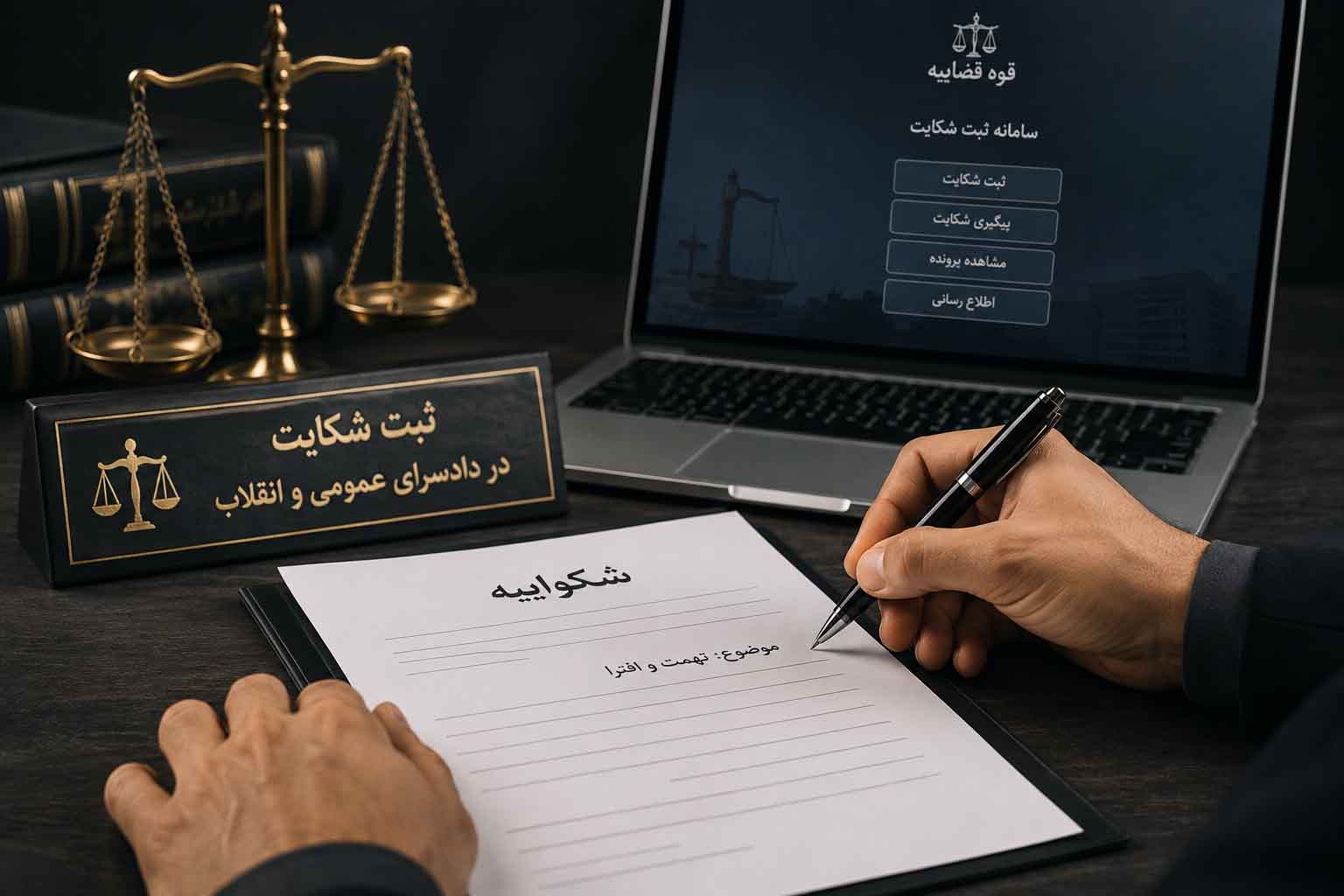نحوه شکایت و پیگیری قانونی تهمت و افترا