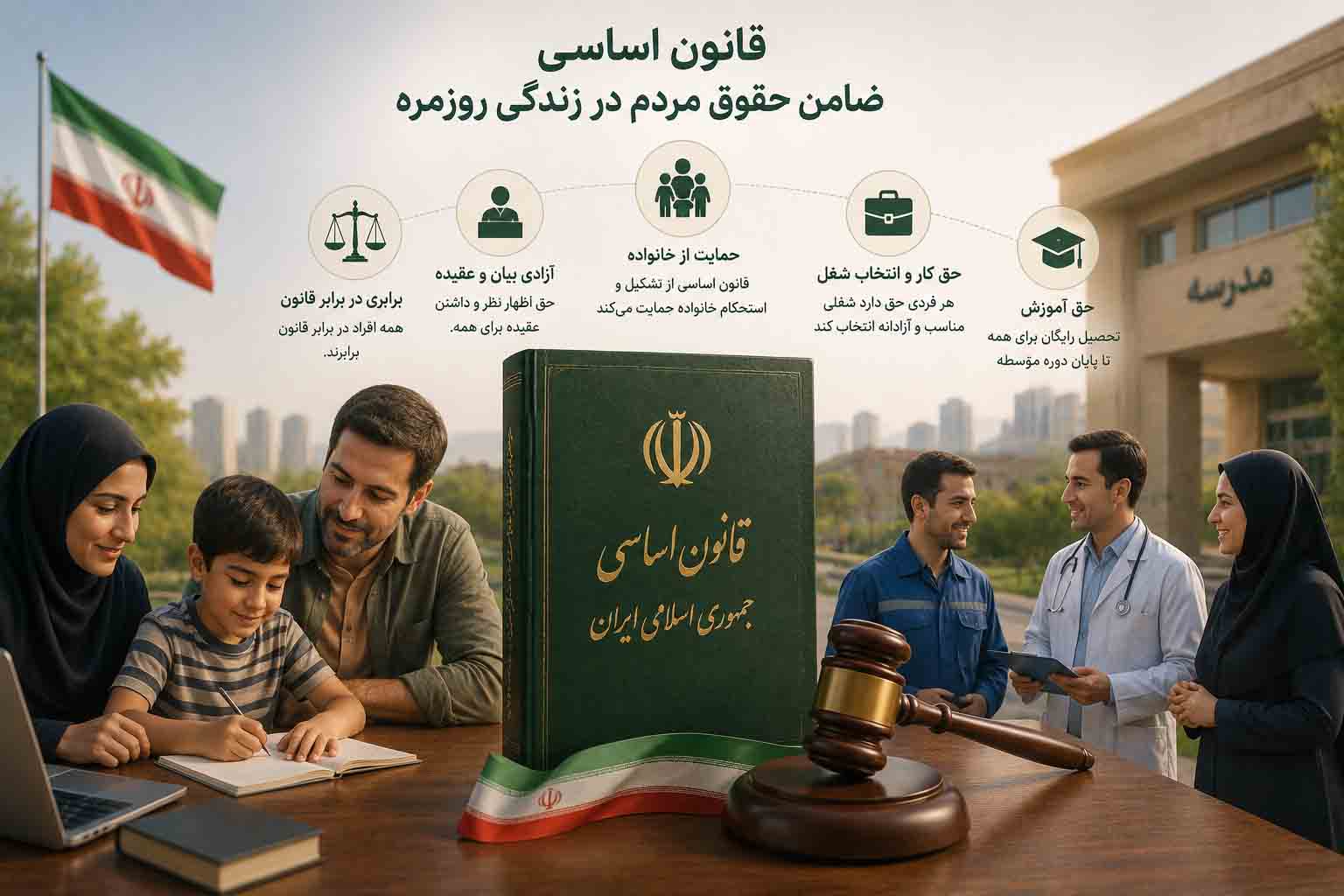قانون اساسی چه نقشی در زندگی روزمره مردم دارد؟