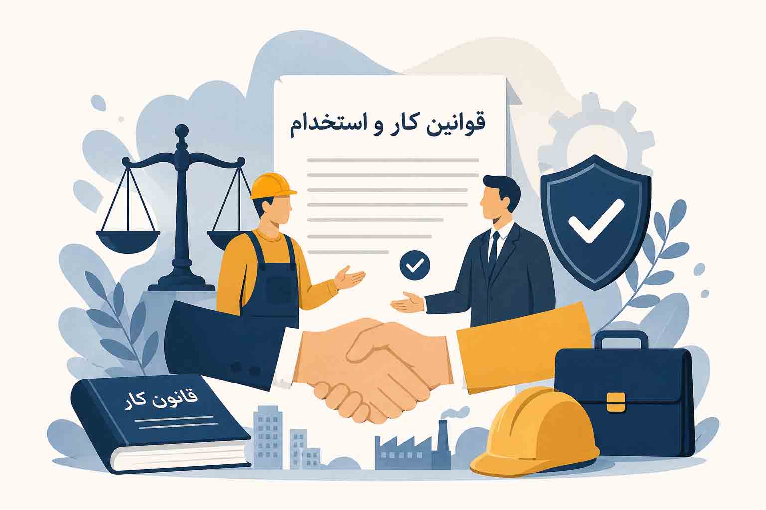 مهمترین حقوق قانونی کارگر در محیط کار